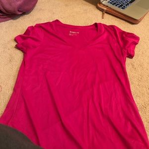 pink shirt